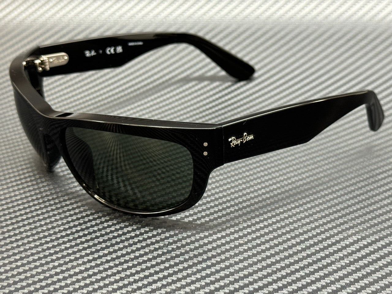 RAY BAN RB2289 901 31 Black Green Mega Balorama Unisex 63 mm Sunglasses