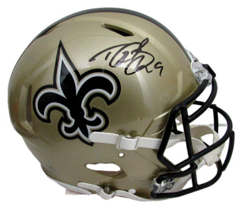 Drew Brees Autographed Full Size Speed Authentic