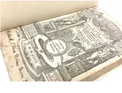 Andrea Alciati - Emblemata 16Th Century Coat Of Arms Illustration Book Latin