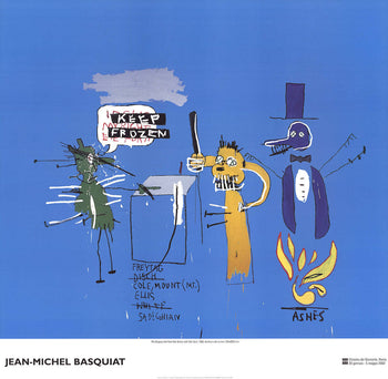 Jean-Michel Basquiat The Dingoes That Park Their