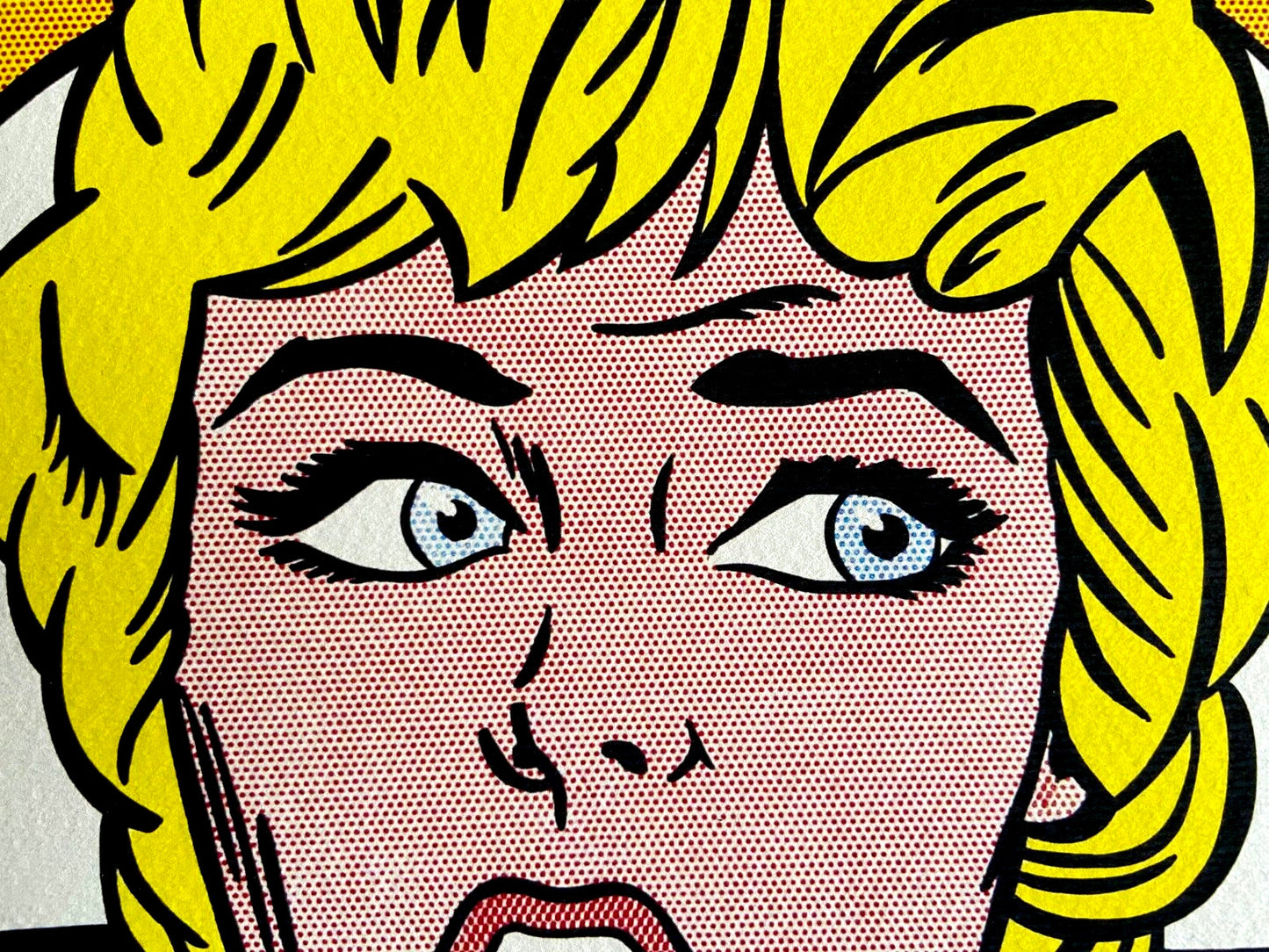 Roy Lichtenstein Lithograph Coa Signed Numbered By Hand 275 Ex