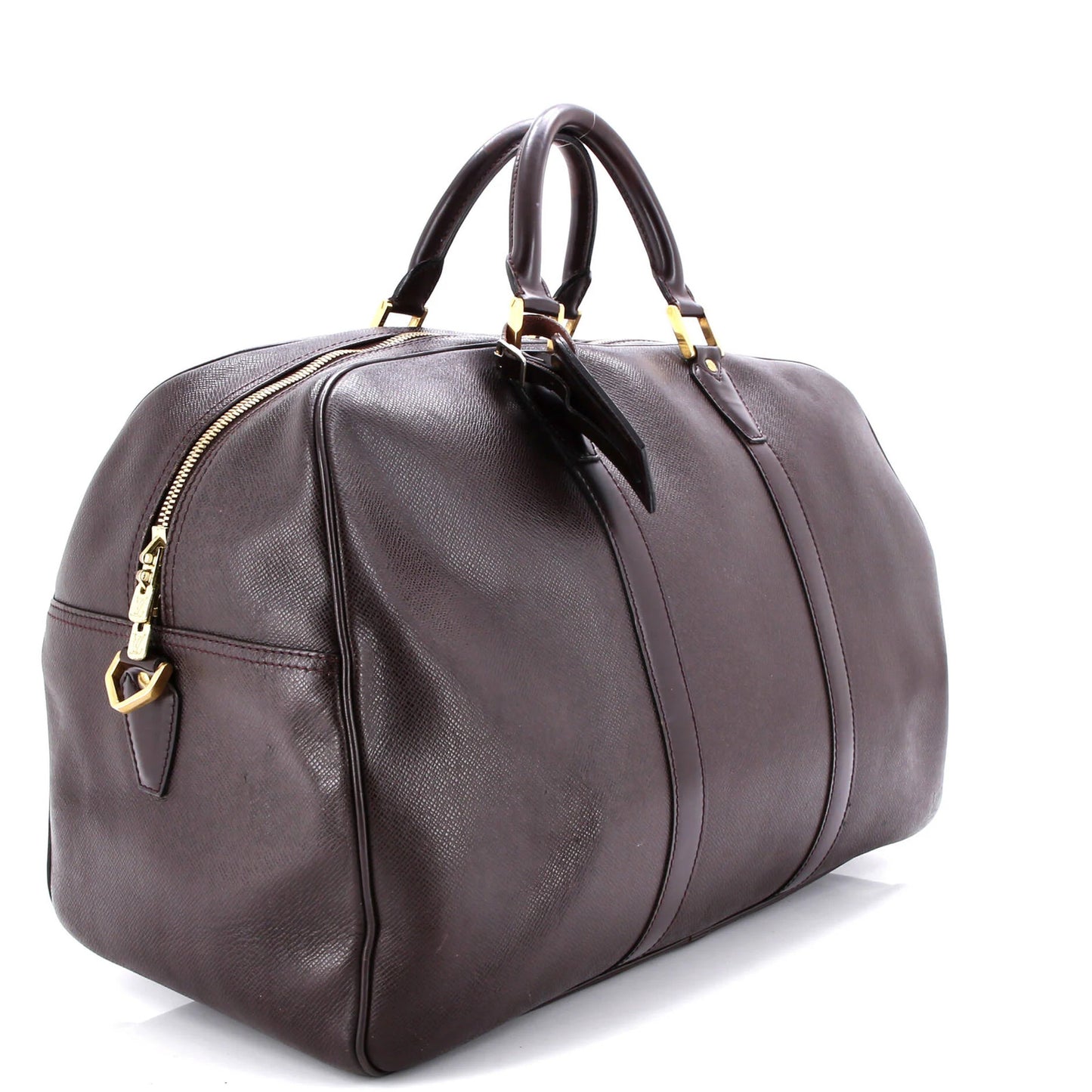 Louis Vuitton Kendall Handbag Taiga Leather Pm