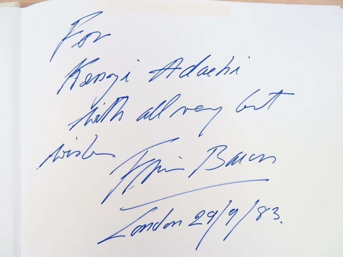 book Michel Leiris-Francis Bacon (1983) Signed Rare Contemporary Art Collection