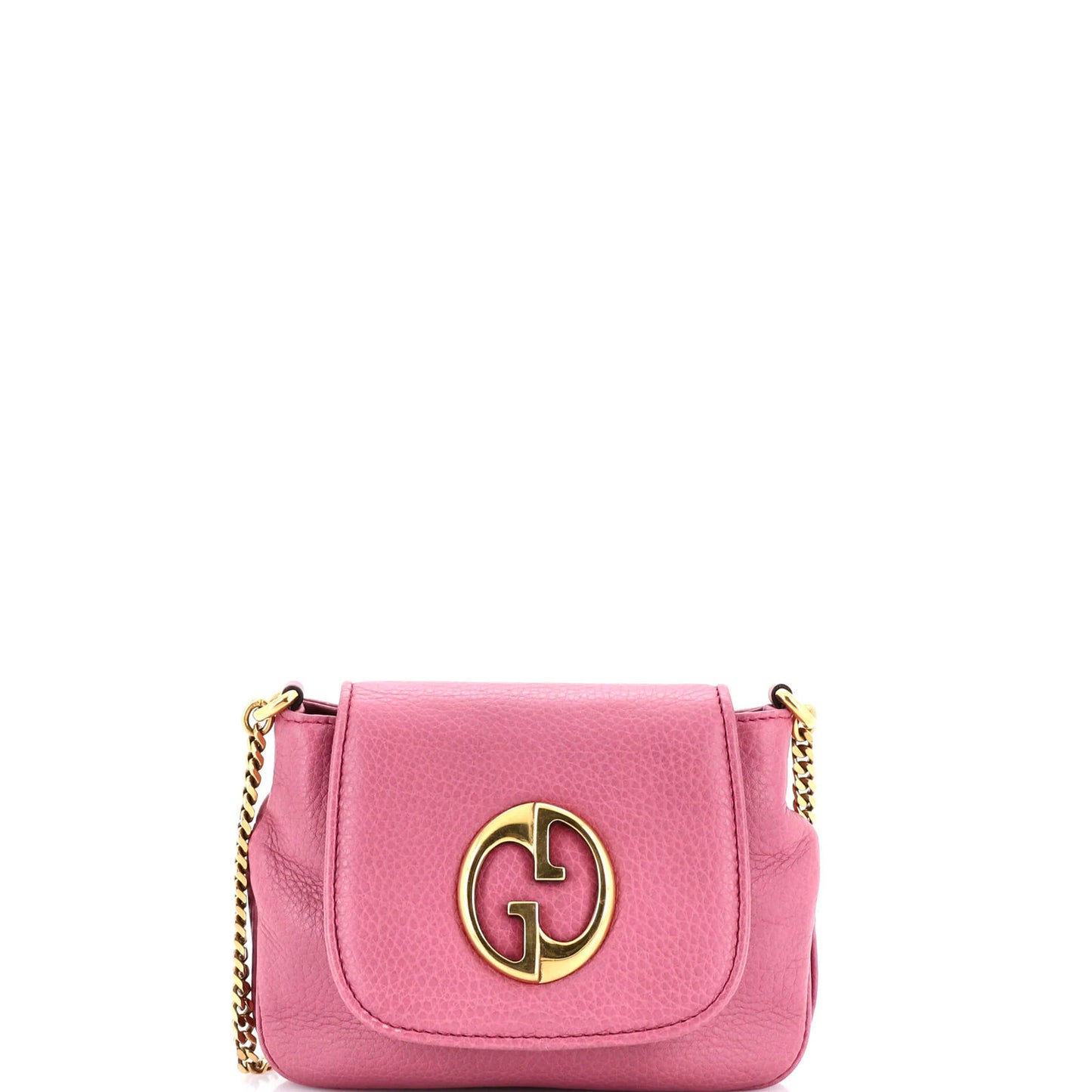 Gucci 1973 Chain Shoulder Bag Leather Small