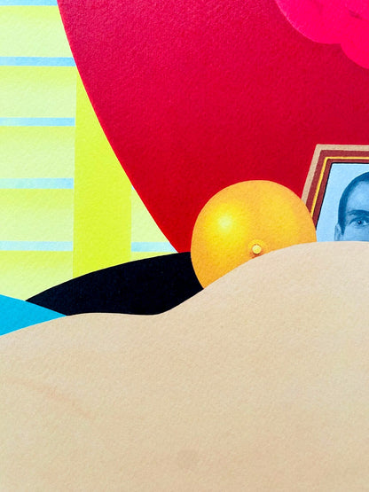 Tom Wesselmann Lithograph Handmade Coa Signed Op Numbered A Hand