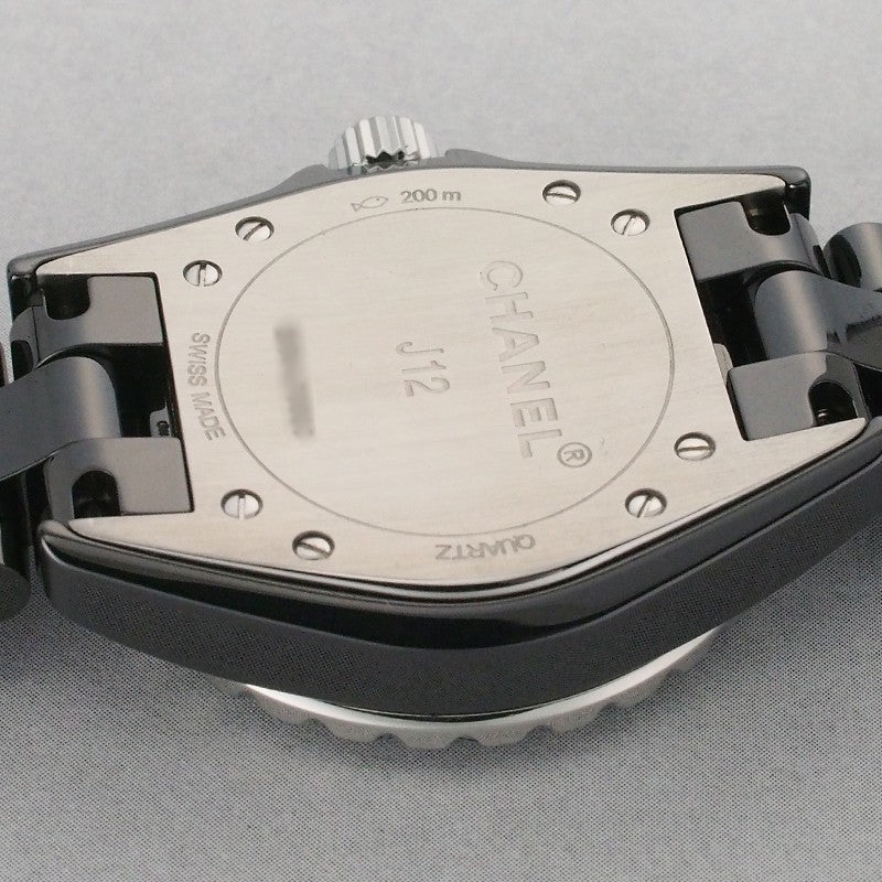 Chanel J12 33Mm 12P Genuine Index Diamond H1625