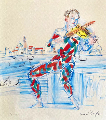 Raoul Dufy Lithograph 1983 Coa Museum Numbered