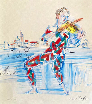 Raoul Dufy Lithograph 1983 Coa Museum Numbered