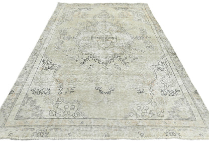 Antique Vintage Oriental Rug 5'2X8'5 Ft Medallion