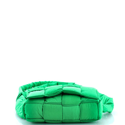 Bottega Veneta Cassette Crossbody Bag Maxi Intrecciato Nylon