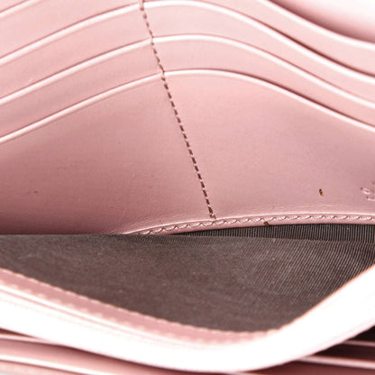 Gucci Padlock Continental Chain Wallet Guccissima Leather Long