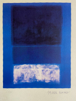 Mark Rothko Lithograph Coa Signed Op Numbered 180 Willem-De-Kooning