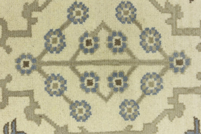 8X10 Ft Oushak Chobi Oriental Rug Floral Design