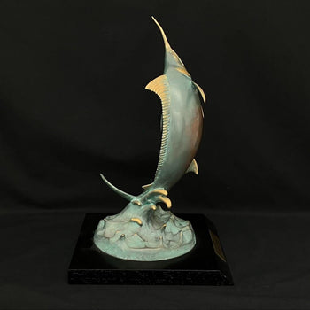Hemingway 100Th Anniversary Commemorative Bronze Statue The Old Man And The Sea