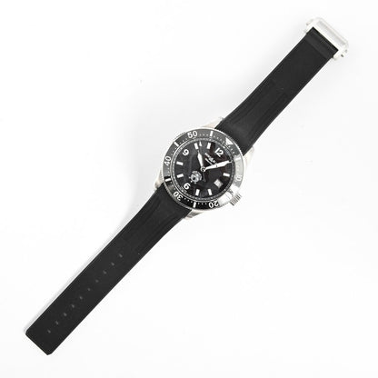 Montblanc Ice Sea Automatic Date Mb129372 Black Men'S Used Watch #61016