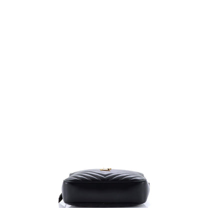Saint Laurent Lou Camera Bag Matelasse Chevron Leather Small