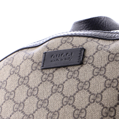 Gucci Zip Pocket Backpack Gg Coated Canvas Medium