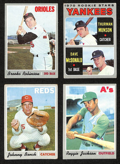1970 Topps Baseball Card Complete Set (1-720)