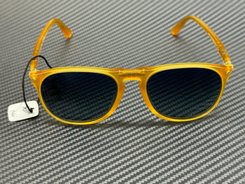 Persol Po9649S 204 S3 Miele Gradient Blue Polarized Men'S Sunglasses 55 Mm