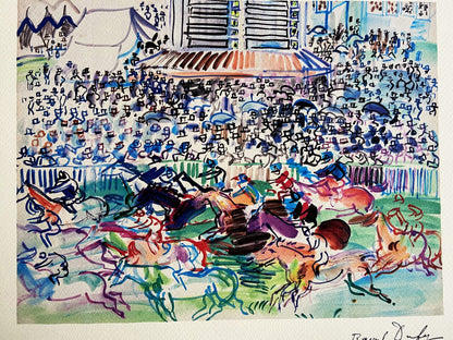 Raoul Dufy, Hand-Signed Limited Coa Lithograph Op