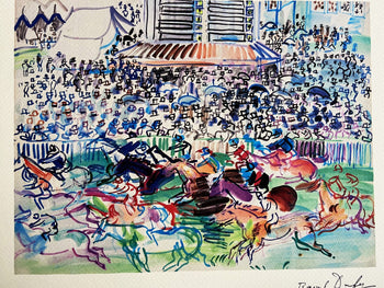 Raoul Dufy, Hand-Signed Limited Coa Lithograph Op