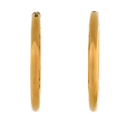 Louis Vuitton Louise Hoop Earrings Metal Gm