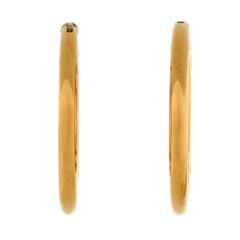 Louis Vuitton Louise Hoop Earrings Metal Gm