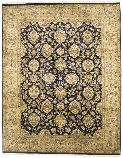 8X10 Ft Handmade Agra Jaipur Oriental Rug Thick