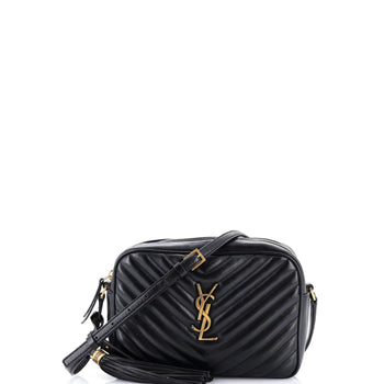Saint Laurent Lou Camera Bag Matelasse Chevron Leather Small