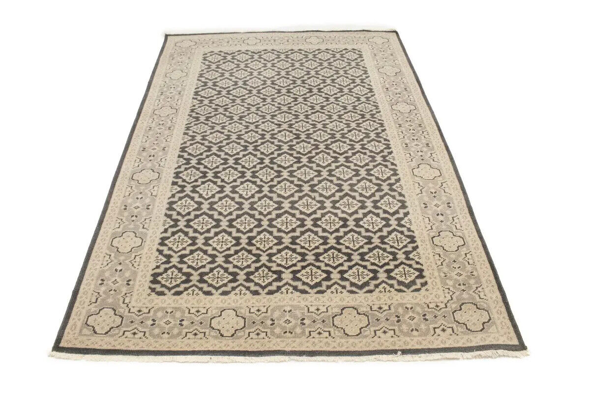 5'7X8'4 Ft Handmade Transitional Oriental Rug
