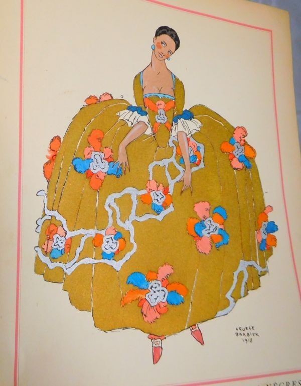 1921 George Barbier Casanova Panorama Dramatique Complete 24 Pochoir Plates Art