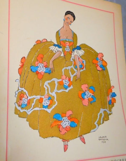 1921 George Barbier Casanova Panorama Dramatique Complete 24 Pochoir Plates Art