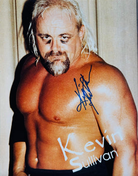 Kevin Sullivan Autographed 8X10 Wrestling Photo