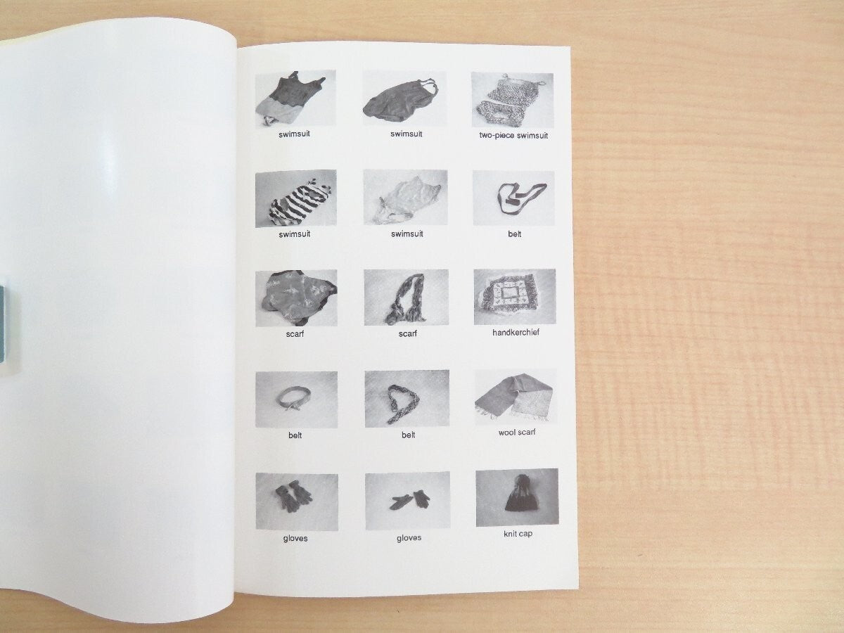 Christian Boltanski Inventory Of Objects Belonging To A Young Woman 1St Ed. 1991