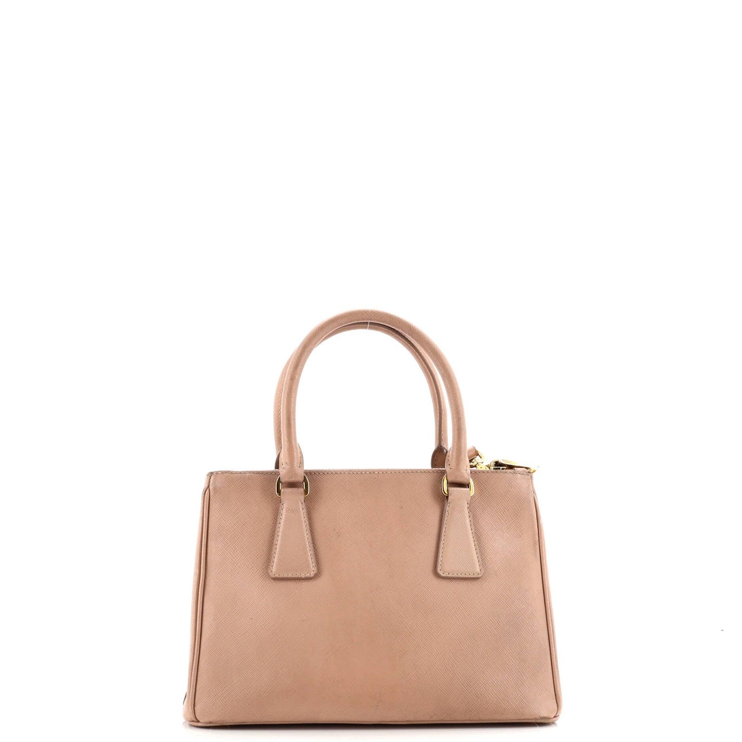 Prada Galleria Double Zip Tote Saffiano Leather Small