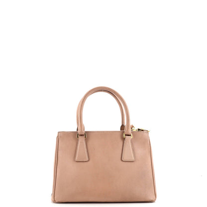 Prada Galleria Double Zip Tote Saffiano Leather Small