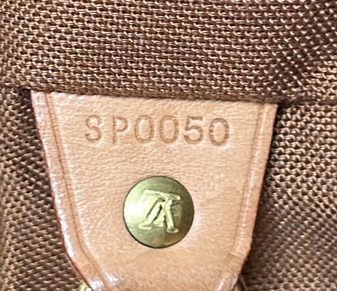 Louis Vuitton Vintage Montsouris Backpack Monogram Canvas Mm