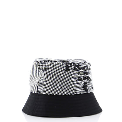 Prada Bucket Hat Crystal Embellished Re-Nylon