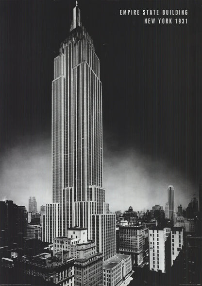 Artist Unknown Empire State Building " Offset Lithograph Photograph