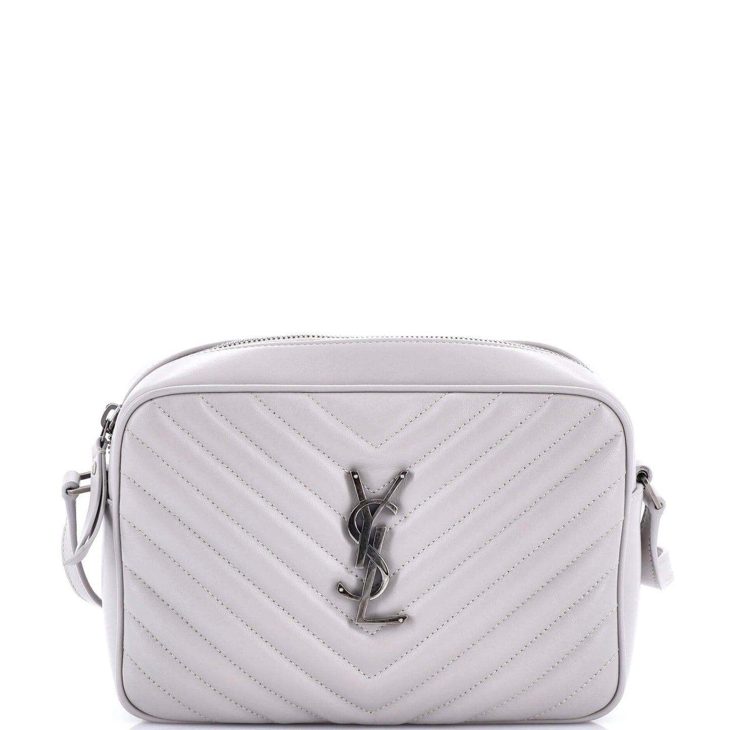Saint Laurent Lou Camera Bag Matelasse Chevron Leather Small