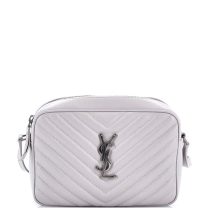 Saint Laurent Lou Camera Bag Matelasse Chevron Leather Small