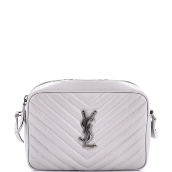 Saint Laurent Lou Camera Bag Matelasse Chevron Leather Small