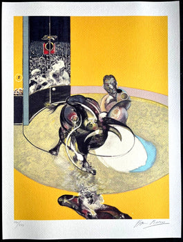 Francis Bacon Lithograph Coa Signed In Pen Numbered In Pencil Certified