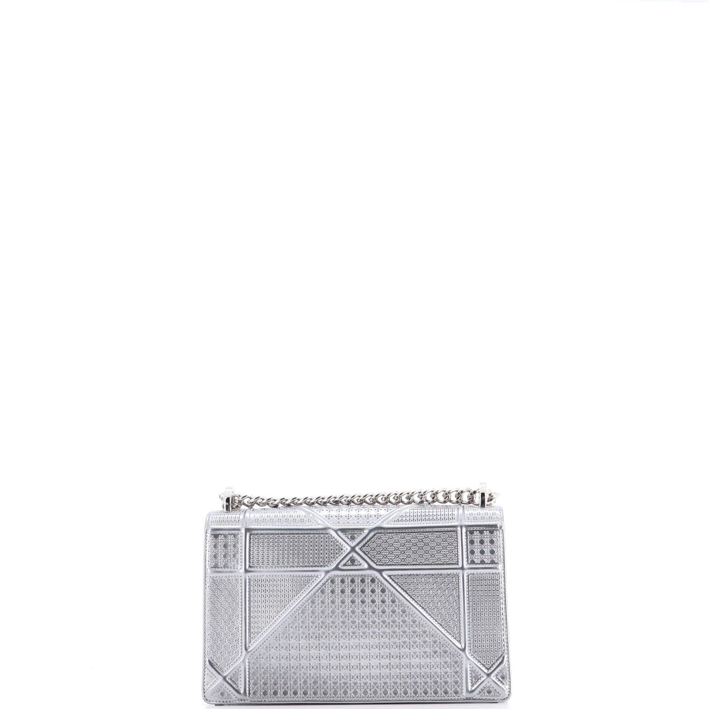 Christian Dior Diorama Flap Bag Cannage Embossed Calfskin Small