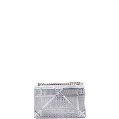 Christian Dior Diorama Flap Bag Cannage Embossed Calfskin Small