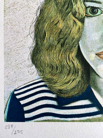 Lucian Freud Lithograph Coa Signed Numbered