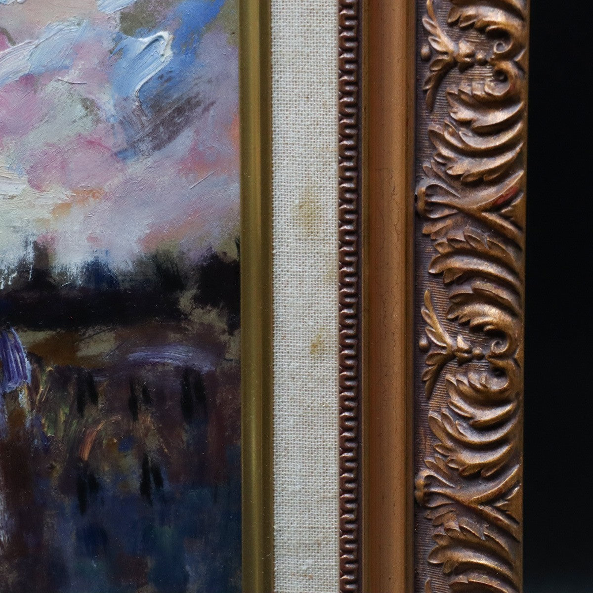 Srgio Telles Oil Painting Notre-Dame Cathedral Paris Signed Brazilian Artist M8