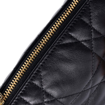 Christian Dior Vibe Hobo Cannage Quilt Lambskin Mini