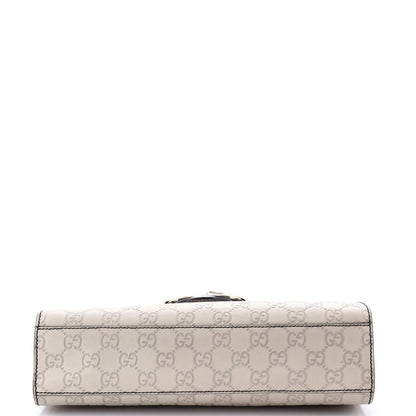 Gucci Emily Chain Flap Bag Guccissima Leather Medium