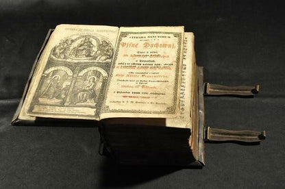 Czech Prayer Book 1853 Antique Bible